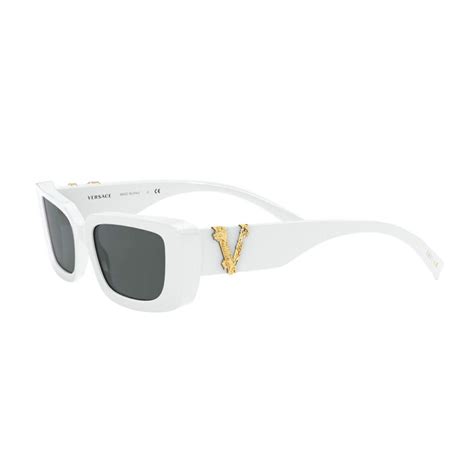 occhiali da sole versace ve 4382|Versace VE4382 532787 Occhiali da Sole Bianco.